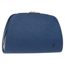 LOUIS VUITTON Epi Dauphine GM Pouch Blue M48435 LV Auth 127205-1