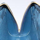 LOUIS VUITTON Epi Dauphine GM Pouch Blue M48435 LV Auth 127205-17