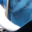 LOUIS VUITTON Epi Dauphine GM Pouch Blue M48435 LV Auth 127205-12