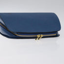 LOUIS VUITTON Epi Dauphine GM Pouch Blue M48435 LV Auth 127205-5