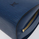 LOUIS VUITTON Epi Dauphine GM Pouch Blue M48435 LV Auth 127205-7