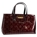 LOUIS VUITTON Vernis Rayure Wilshire PM Bag Pomme D'amour M91701 LV Auth 127206V-1