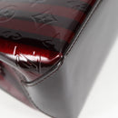 LOUIS VUITTON Vernis Rayure Wilshire PM Bag Pomme D'amour M91701 LV Auth 127206V-9