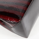 LOUIS VUITTON Vernis Rayure Wilshire PM Bag Pomme D'amour M91701 LV Auth 127206V-15