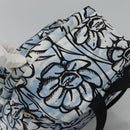 FENDI Backpack Nylon Light Blue Gold Auth 127211-6