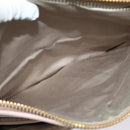 Miu Miu Matelasse Shoulder Bag Leather Pink Gold Auth 127214-11