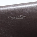 Christian Dior Trotter Canvas Shoulder Bag Brown Gold Auth 127215-15