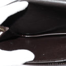 Christian Dior Trotter Canvas Shoulder Bag Brown Gold Auth 127215-18