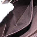 BURBERRY Nova Check Tote Bag Canvas Beige Silver Auth 127216-18