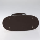 BURBERRY Nova Check Tote Bag Canvas Beige Silver Auth 127216-9