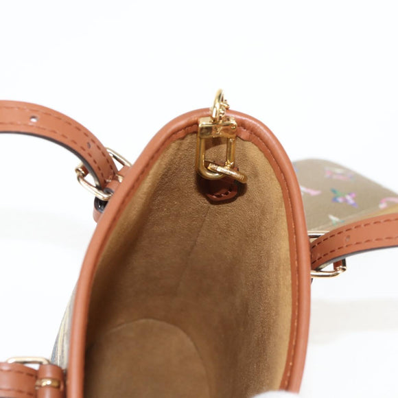 LOUIS VUITTON LV Garden Nano Bucket Shoulder Bag Beige M81724 LV Auth 127219SM