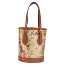 LOUIS VUITTON LV Garden Nano Bucket Shoulder Bag Beige M81724 LV Auth 127219SM-13