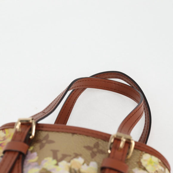 LOUIS VUITTON LV Garden Nano Bucket Shoulder Bag Beige M81724 LV Auth 127219SM