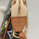 LOUIS VUITTON Monogram Multicolor Pochette Accessoires Black M92648 Auth 127223SAV-18