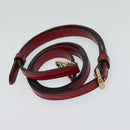 LOUIS VUITTON Vernis Monceau BB Hand Bag 2way Rose Andian M91579 LV Auth 127225-23