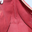 BURBERRY Nova Check Tote Bag PVC Beige Gold Auth 127229-18