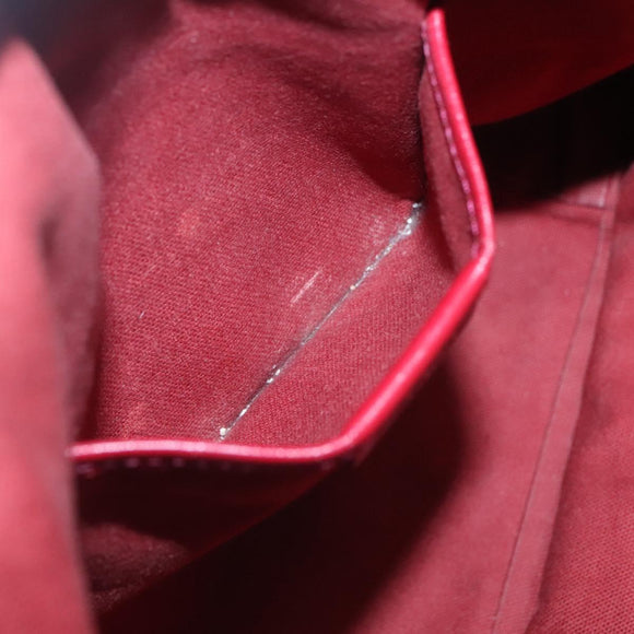 BURBERRY Nova Check Tote Bag PVC Beige Gold Auth 127229