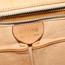 CELINE Macadam Canvas Shoulder Bag PVC Brown Gold Auth 127234-19