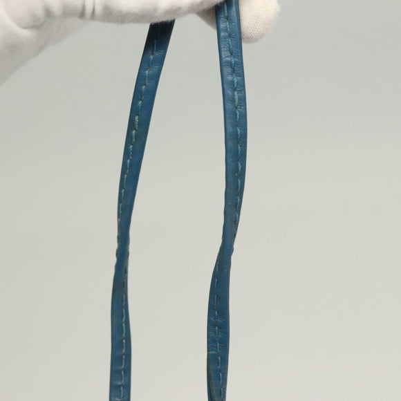 LOUIS VUITTON Epi Petit Noe Shoulder Bag Blue M44105 LV Auth 127238