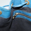 LOUIS VUITTON Epi Petit Noe Shoulder Bag Blue M44105 LV Auth 127238-21