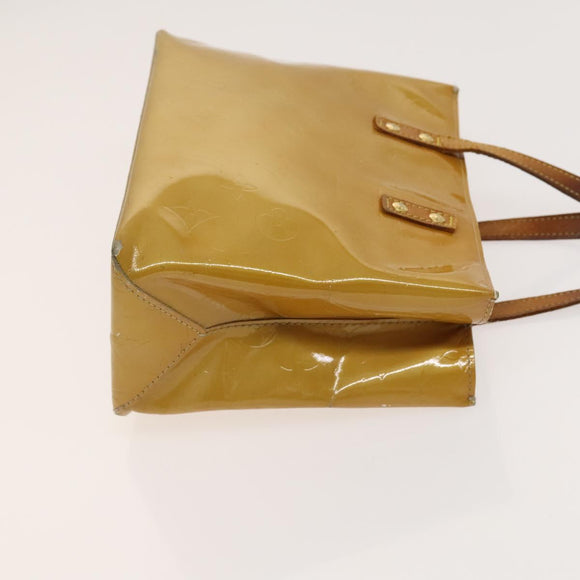 LOUIS VUITTON Taiga Vernis Shoulder Bag 2Set Beige Gray LV Auth 127248