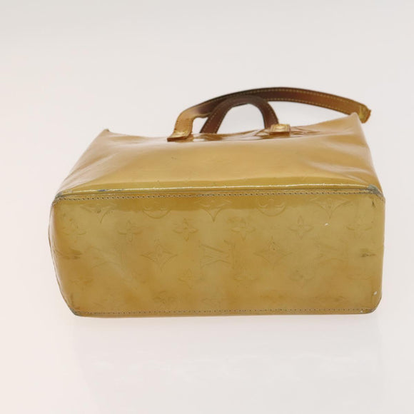 LOUIS VUITTON Taiga Vernis Shoulder Bag 2Set Beige Gray LV Auth 127248