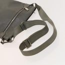 LOUIS VUITTON Taiga Vernis Shoulder Bag 2Set Beige Gray LV Auth 127248-5