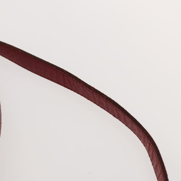 BURBERRY Nova Check Hand Bag Canvas 2Set Beige Auth 127249