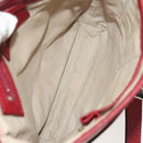 BURBERRY Nova Check Hand Bag Canvas 2Set Beige Auth 127249-17