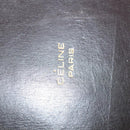 CELINE C Sulky Hand Bag Canvas Brown Gold Auth 127253-18