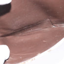 CELINE C Sulky Hand Bag Canvas Brown Gold Auth 127253-21