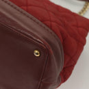 CHANEL Matelasse Chain Shoulder Bag Caviar Skin Red CC Auth 127257-15