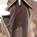 LOUIS VUITTON Damier Ebene Shelton GM Shoulder Bag N41148 LV Auth 127278-20