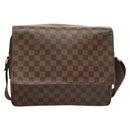 LOUIS VUITTON Damier Ebene Shelton GM Shoulder Bag N41148 LV Auth 127278-13