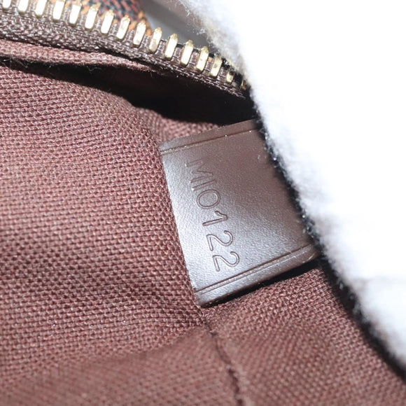 LOUIS VUITTON Damier Ebene Shelton GM Shoulder Bag N41148 LV Auth 127278