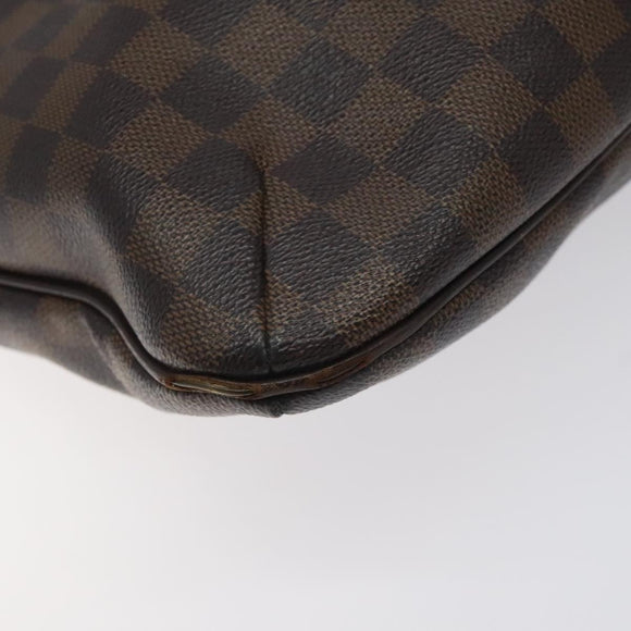 LOUIS VUITTON Damier Ebene Bloomsbury GM Shoulder Bag N42250 LV Auth 127290