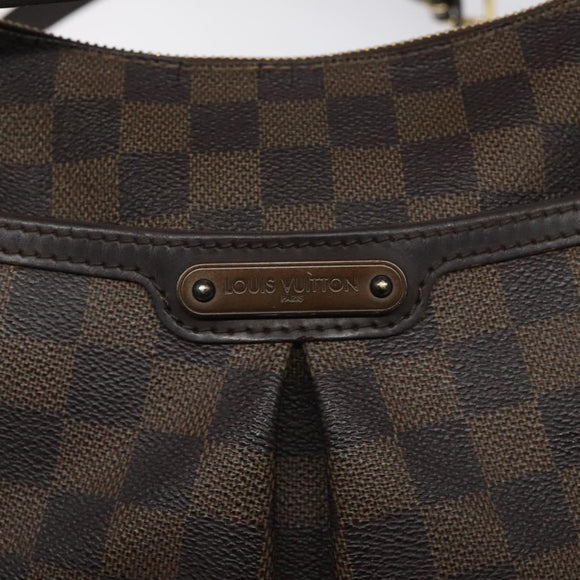LOUIS VUITTON Damier Ebene Bloomsbury GM Shoulder Bag N42250 LV Auth 127290