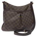 LOUIS VUITTON Damier Ebene Bloomsbury GM Shoulder Bag N42250 LV Auth 127290-1