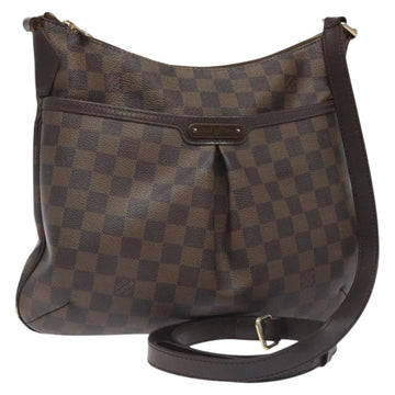 LOUIS VUITTON Damier Ebene Bloomsbury GM Shoulder Bag N42250 LV Auth 127290