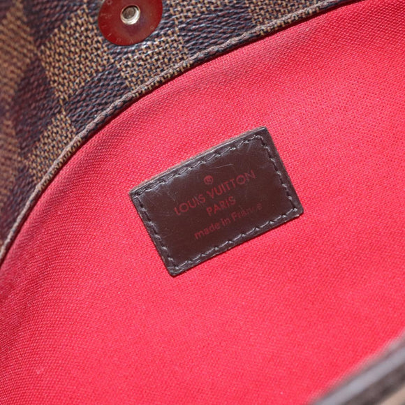 LOUIS VUITTON Damier Ebene Bloomsbury GM Shoulder Bag N42250 LV Auth 127290