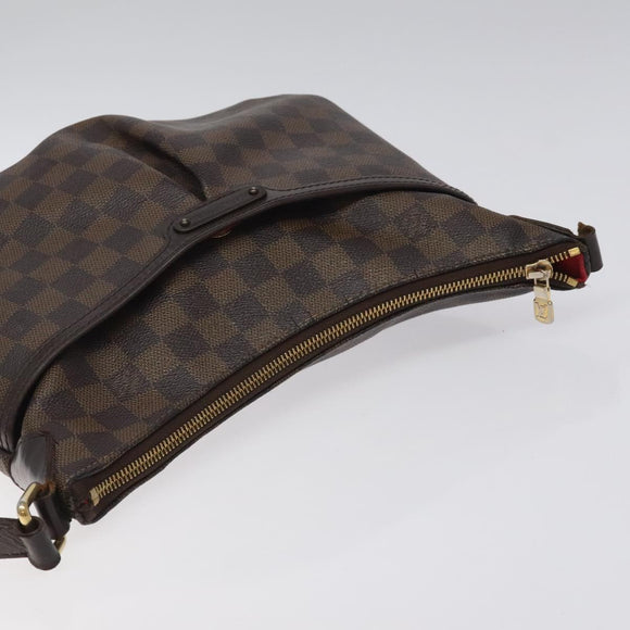 LOUIS VUITTON Damier Ebene Bloomsbury GM Shoulder Bag N42250 LV Auth 127290