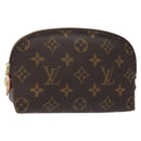 LOUIS VUITTON Monogram Pochette Cosmetic PM Cosmetic Pouch M47515 LV Auth 127297-1