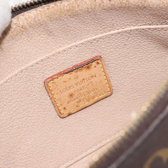 LOUIS VUITTON Monogram Pochette Cosmetic PM Cosmetic Pouch M47515 LV Auth 127297