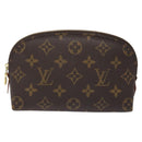 LOUIS VUITTON Monogram Pochette Cosmetic PM Cosmetic Pouch M47515 LV Auth 127297-2