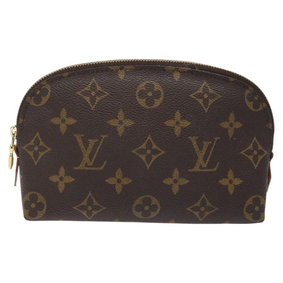 LOUIS VUITTON Monogram Pochette Cosmetic PM Cosmetic Pouch M47515 LV Auth 127297