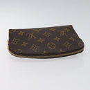LOUIS VUITTON Monogram Pochette Cosmetic PM Cosmetic Pouch M47515 LV Auth 127297-6