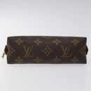 LOUIS VUITTON Monogram Pochette Cosmetic PM Cosmetic Pouch M47515 LV Auth 127297-7