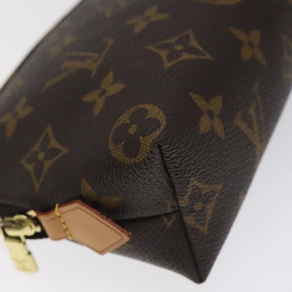 LOUIS VUITTON Monogram Pochette Cosmetic PM Cosmetic Pouch M47515 LV Auth 127297