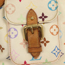 LOUIS VUITTON Monogram Multicolor Petit Noe Bag White M42229 LV Auth 127305-18