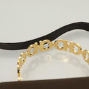 Salvatore Ferragamo Gancini Hand Bag Nylon 2way Brown Gold Auth 127313-8